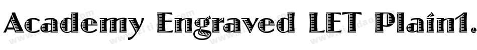 Academy Engraved LET Plain1.0字体转换